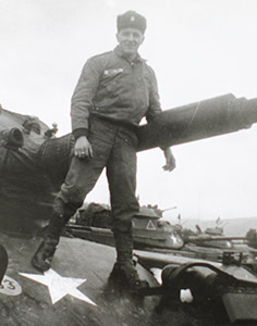 Lyn Dukette serving in the U.S. Army