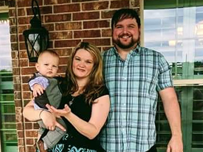 Brandi Parkhill with family