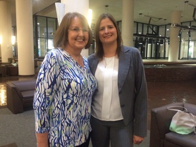 Barbara Midkiff and Lola Gomez