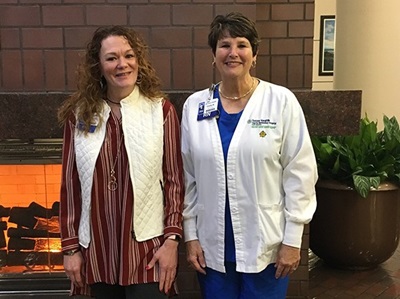 Kimberlin Moore and Cindy Bozarth