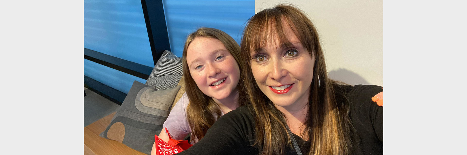 Audrey Smith and Katherine