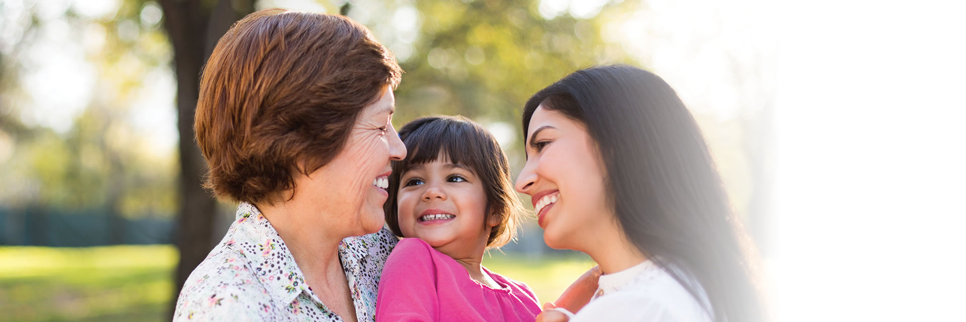 Grandma with Daughter and Granddaughter