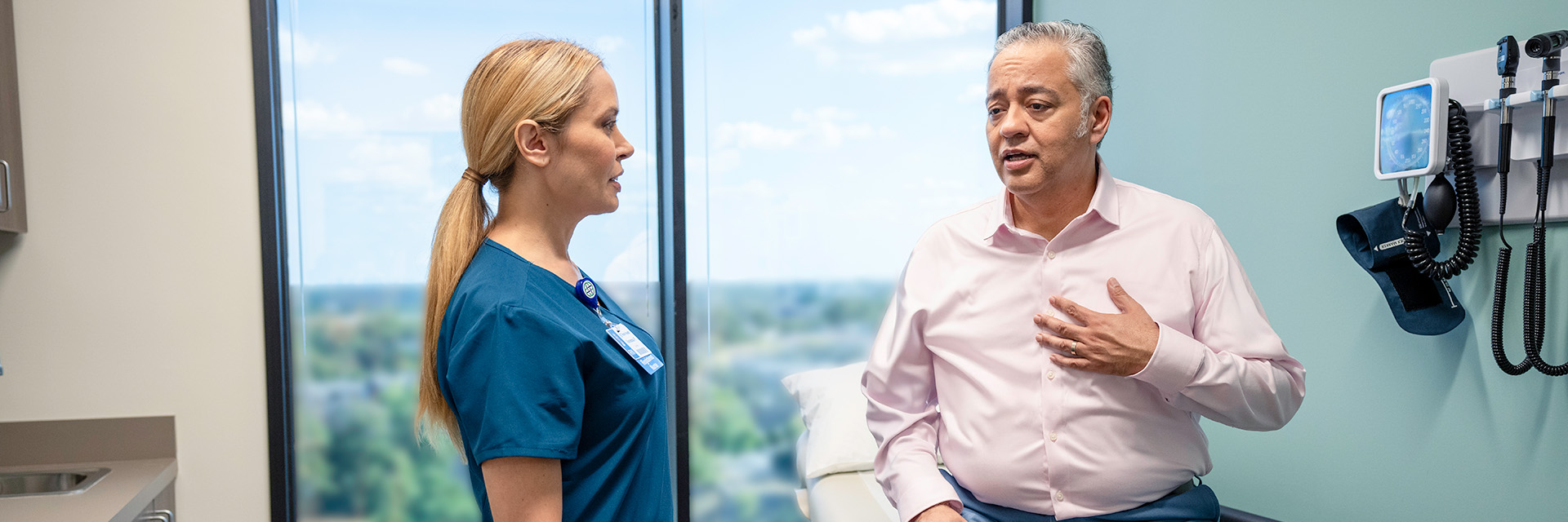 Provider with patient