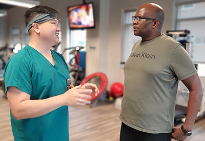 Abraham Kirwa and Bryan Anderson