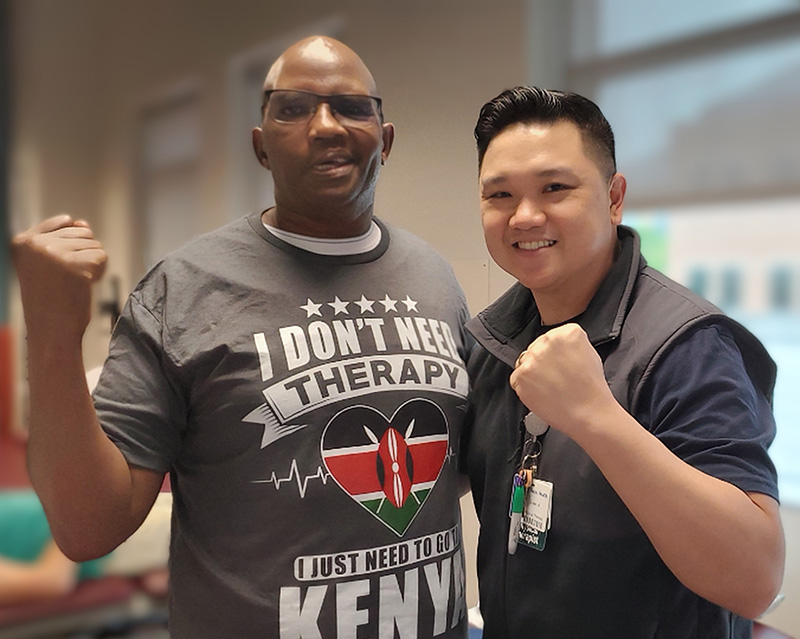 Abraham Kirwa and Bryan Anderson Abraham Kirwa and Bryan Anderson